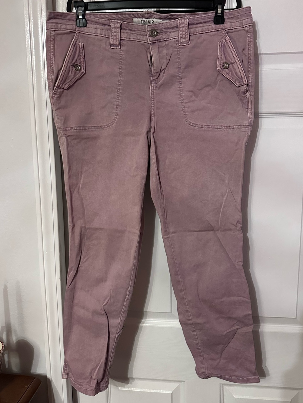torrid dusty mauve utility pants